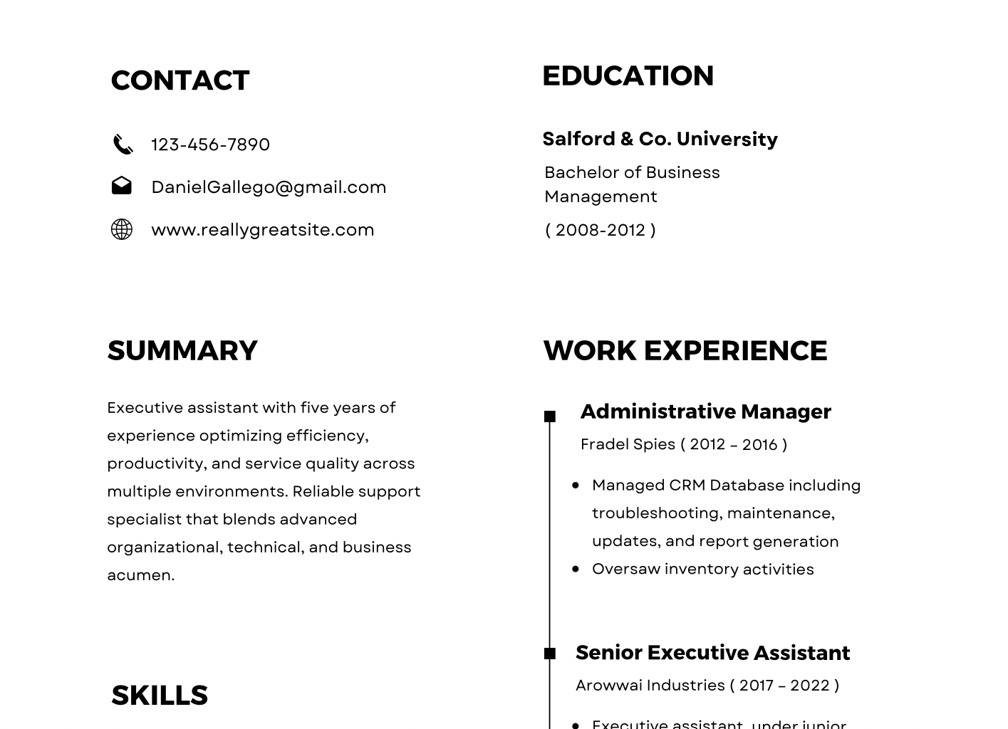 Best CV Format for Fresh Graduates to Land Their First Job