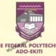 Federal Polytechnic Ado-Ekiti School Fees