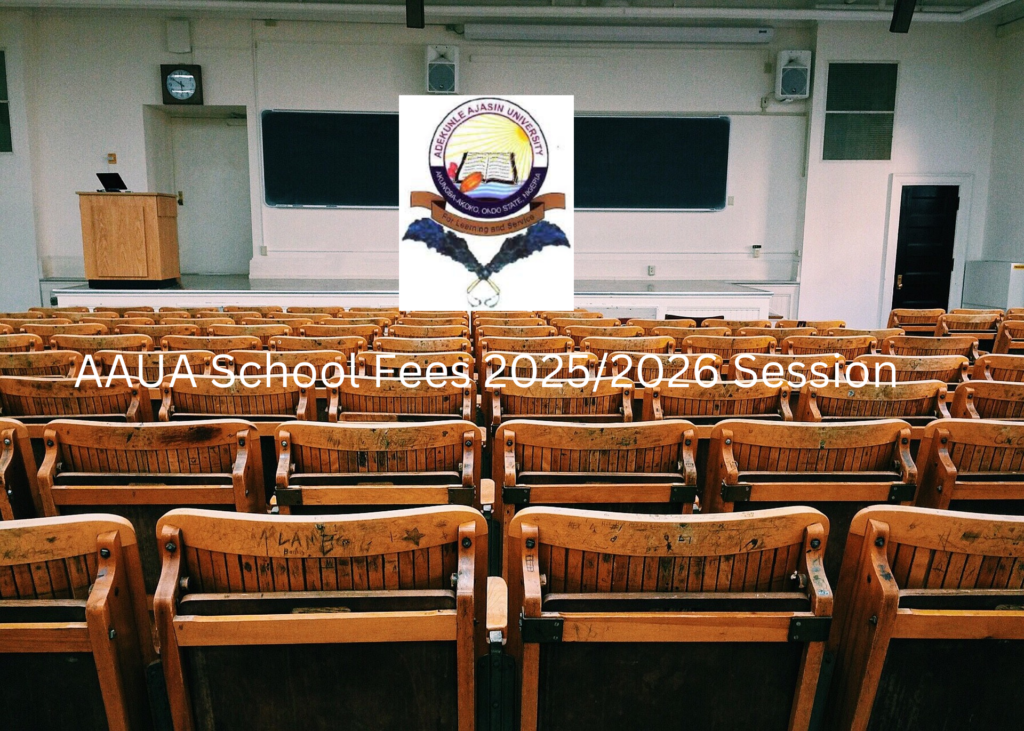 AAUA School Fees 2025/2026 Session