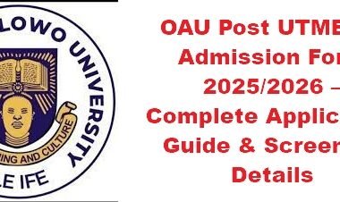 oau post utme form
