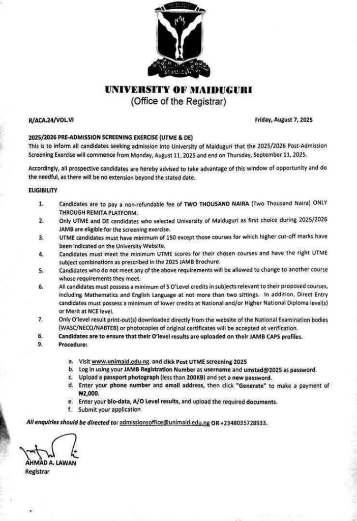 unimaid