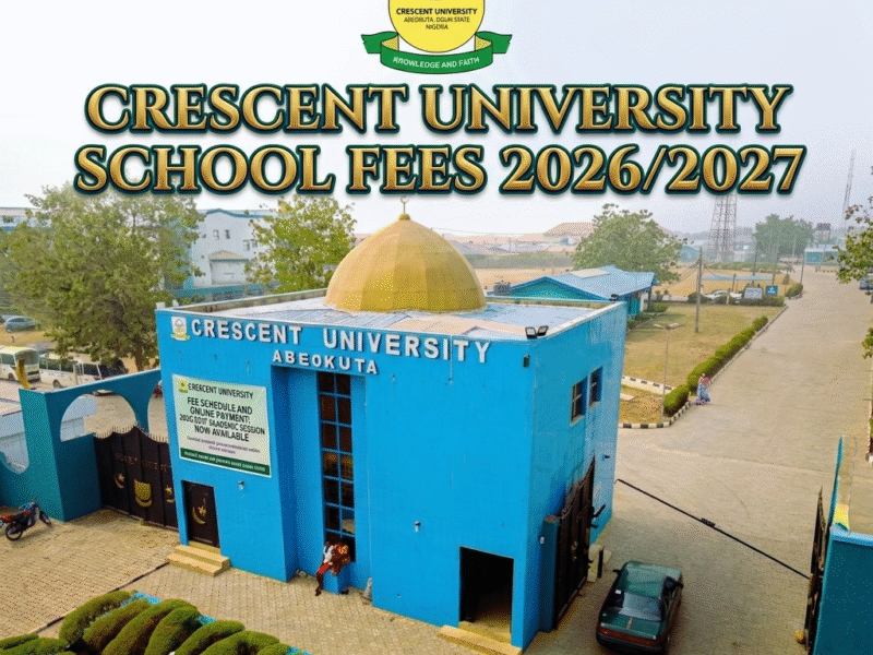 Crescent University School Fees