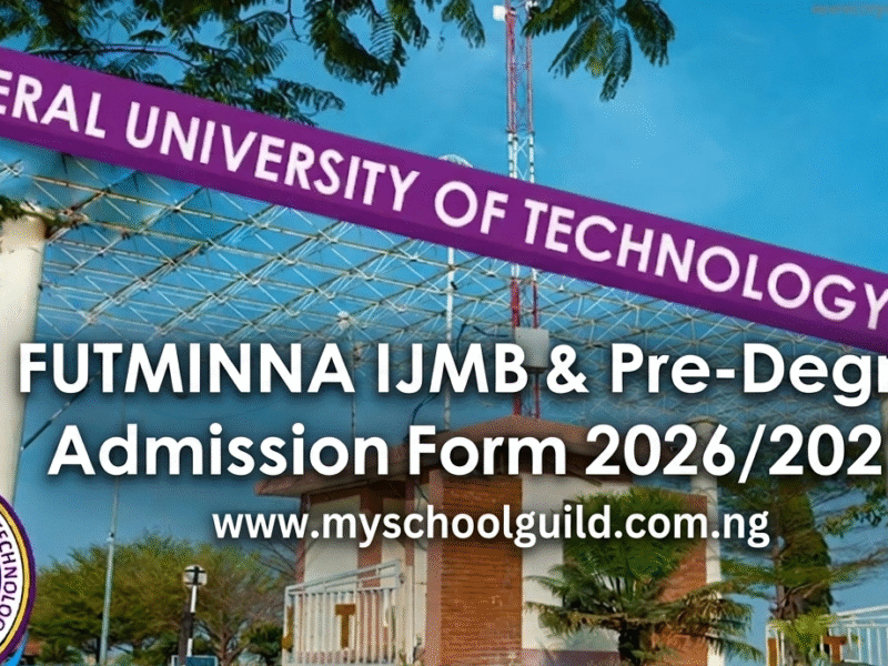 FUTMINNA IJMB & Pre-Degree Admission Form