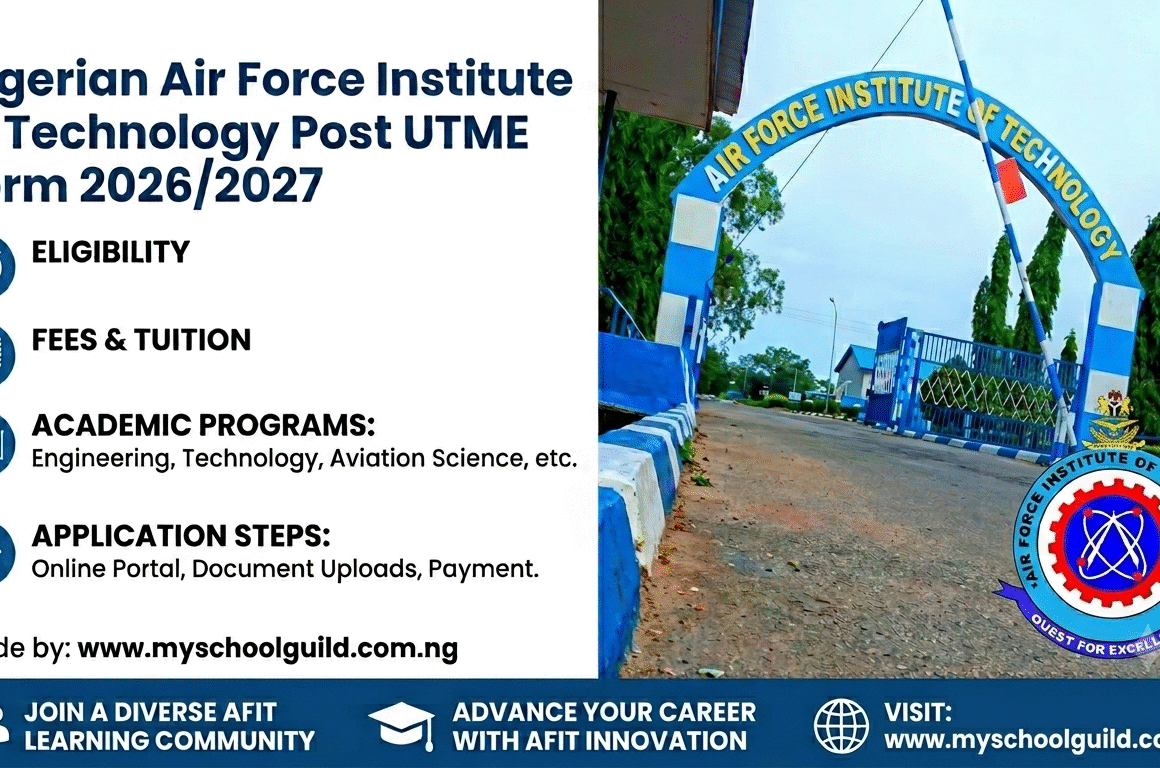AFIT Post UTME Form