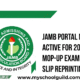 JAMB Mop-Up Slip