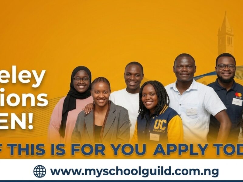 Mastercard Foundation Scholarship at UC Berkeley