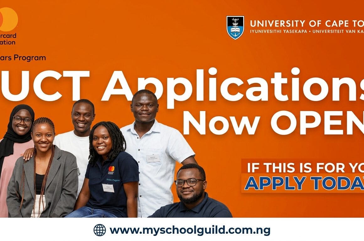 Mastercard Foundation Scholarship at University of Cape Town