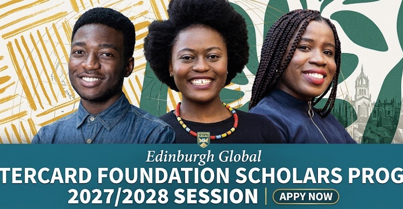 Mastercard Foundation Scholarship at University of Edinburgh